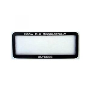 Products: Number plate surround – Car The Ulysses Club of NZ