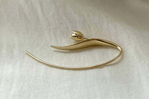 Botanical: Tulip Earrings – Gold
