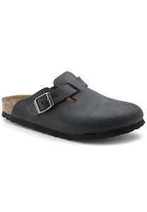 Birkenstock Boston Oiled Leather Black