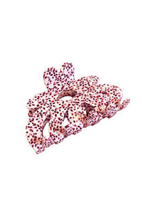 Hair Accessories: Buttermilk Accessories Rebekah Clip Rhubarb Custard