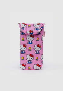 Boxing Day2025: Baggu Puffy Glasses Sleeve Hello Kitty Pink