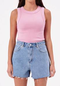 Neuw Jonesy Singlet Rose