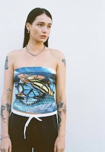 Lottie Hall: Lottie Hall North Shore Tube Top Butterfly Wave