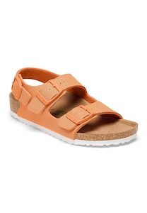 Birkenstock Kids Milano Vegan Canvas Papaya