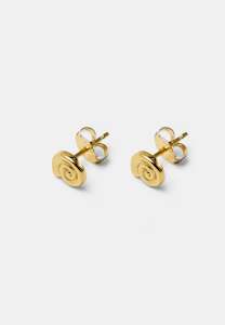 Sale Jewellery: Brie Leon Mini Spiral Earrings Gold