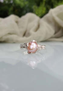 Mothmade Jewels Peach Juice Ring I