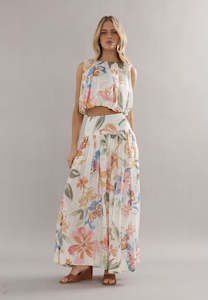 Caitlin Crisp: Caitlin Crisp Capri Skirt Tea Party Floral