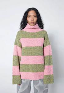 Arthur Oversized Funnel Neck Sweater Sweets