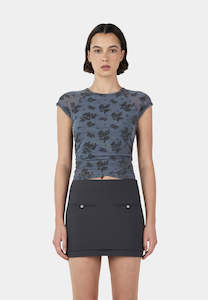 Ownley: Ownley Martha Baby Tee Stormy