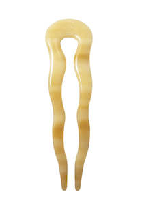 New: Buttermilk Accessories Sandy Hair Fork in Shortbread Honey