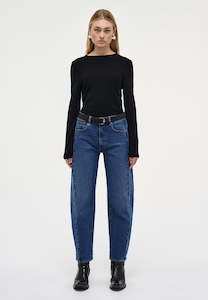 Neuw Amber Barrel Iris Mid Vintage Indigo