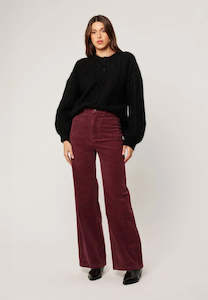 Rolla's Sailor Jeans Long Cord Oxblood