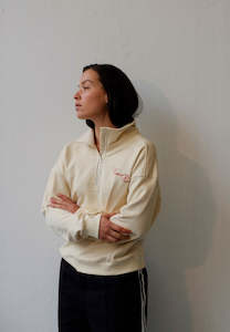 Sale Knitwear: Commonplace Essentials C.Place 1/4 Zip Oat