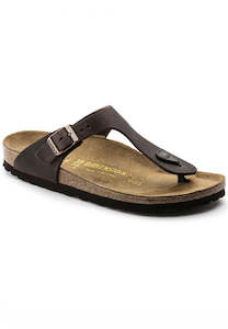 Full Priced Birkenstock: Birkenstock Arizona Gizeh Oiled Leather Habana