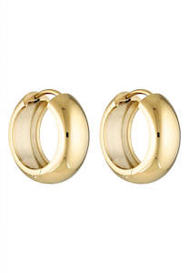 Porter Jewellery: Porter Jewellery Petite Thick Huggies 18mm