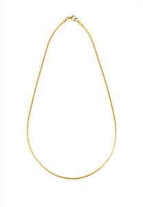 Porter Jewellery Hailey Snake Necklace 2mm 45cm