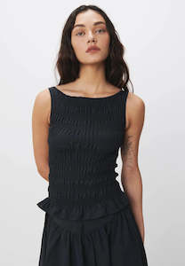 Peachy Den Deba Top Onyx