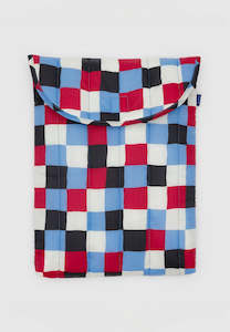 Tech Organisation: Baggu Puffy Laptop Sleeve Painted Check 16"