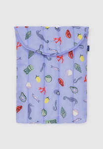 Tech Organisation: Baggu Puffy Laptop Sleeve Sea Charms 13"/14"