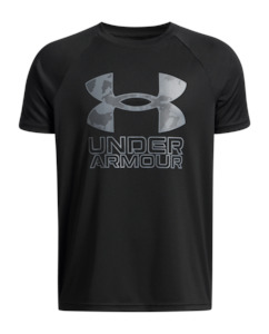 UA Tech™ Hybrid Print Boys' Short Sleeve
