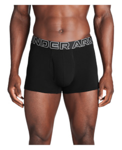 Bottoms: UA Performance Cotton Men's 3" 3-Pack Boxerjock®