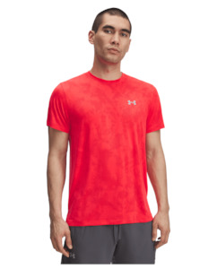 UA Launch Camo Men's Short Sleeve