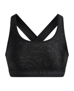 Sports Bras: Armour® Mid Crossback Printed Women's Sports Bra
