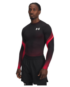 Compression Gear: HeatGear® Sublimated Crew Men's Long Sleeve