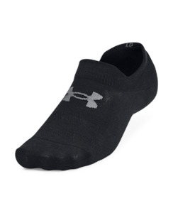 UA Essential Ultra Low Unisex 3-Pack Tab Socks