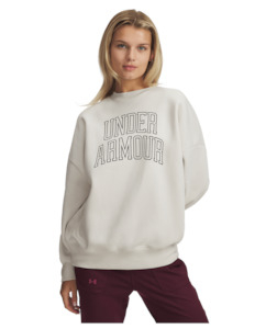 UA Rival Fleece Varsity Women's Oversized Crew
