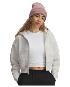 UA Unstoppable Fleece Textured Women's Full Zip