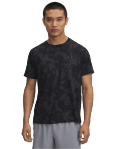 UA Launch Elite Printed Men's Short Sleeve