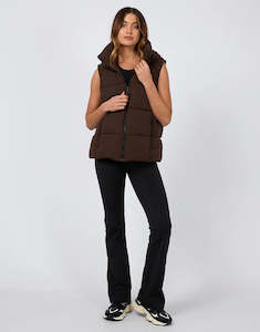 ALL ABOUT EVE JACKET - REMI LUXE PUFFER VEST