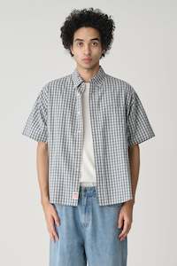 S DOUBLE S/S SHIRT - CLASSIC GINGHAM S/S SHIRT