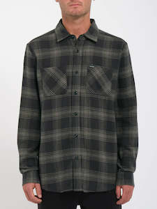 VOLCOM FLANNEL - TONE STONE LS / STEALTH