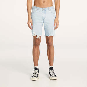 WRANGLER DENIM SHORTS - SMITH SHORT / LOVE BUZZ