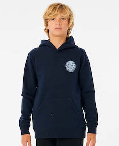 RIPCURL HOODIE - WETSUIT ICON HOOD BOYS / NAVY