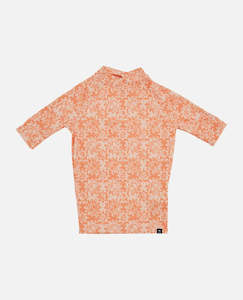 RIPCURL SWIMWEAR - EARTHWAVES 3 PIECE SET GIRL /  PEACH NECTAR