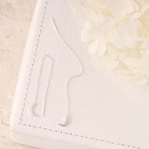 Midsummer Star Earrings -moon Crescent Threaders