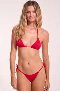Swimwear Product Womens: HEAVEN SWIMWEAR - BELLA TRIANGLE / RED