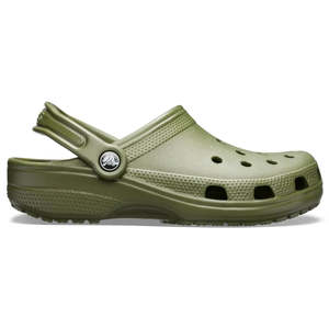 Footwear: CROCS CLASSIC CLOGS- ARMY GREEN