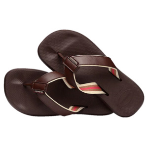 Footwear: HAVIANAS JANDALS - URBAN BLEND / DARK BROWN