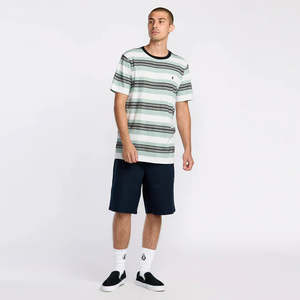 Mens T Shirts: VOLCOM TEE - EXCLUDER CREW / OFW