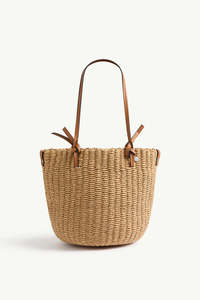 BEACH ACCESSORIES SUNDOWN BEACH BAG NATURAL