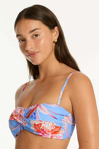 SEA LEVEL - INDOCHINE TWIST BANDEAU / LIGHT BLUE