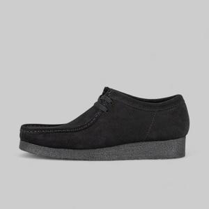 Men: Wallabee - Black Suede