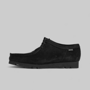 Men: Wallabee GORE-TEX - Black Suede