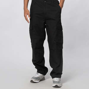 Regular Cargo Pant - Black Rinsed