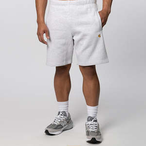Chase Sweat Short - Ash Heather/Gold