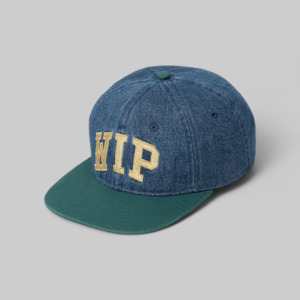WIP Denim Cap - Blue/Rainforest/Air Yellow